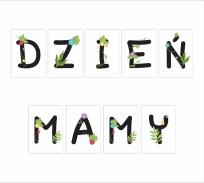 Opakowanie Litery dekoracyjne A4 - Dzień Mamy 9el