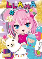 Okładka książki Llama. Kolorowanka