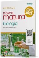 Okładka książki LO. Biologia. Matura 2023. Arkusze ZR