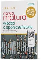 Okładka książki LO. Wiedza o społeczeństwie. Matura 2023. Arkusze ZR