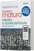 Okładka książki LO. Wiedza o społeczeństwie. Matura 2023. Vademecum ZR