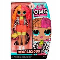 Opakowanie LOL Surprise OMG Core Doll S1 Neonlicious (4szt)