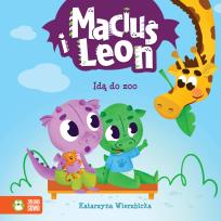 Okładka książki Maciuś i Leon idą do zoo