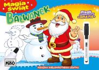 Okładka książki Magia świąt. Bałwanek