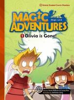 Okładka książki Magic Adventures Level 2 cz.1 Olivia is Gone + CD