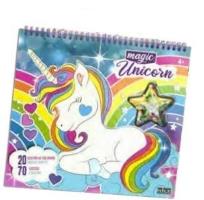 Opakowanie Magiczna książka z jednorożcem