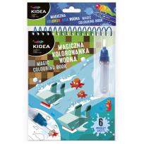 Opakowanie Magiczna wielorazowa kolorowanka wodna Kidea Game