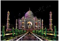 Opakowanie Magiczna Zdrapka Taj Mahal 40,5x28,5cm