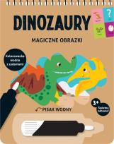 Okładka książki Magiczne obrazki. Dinozaury