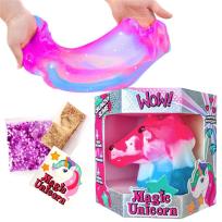 Opakowanie Magiczny jednorożec slime z brokatem antystresowy