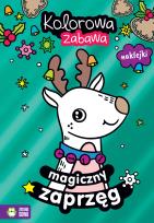 Okładka książki Magiczny zaprzęg. Kolorowa zabawa