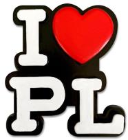 Opakowanie Magnes I love Poland Polska