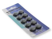 Opakowanie Magnesy czarne 2cm 10szt