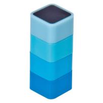 Opakowanie Magnesy na tablicę odcienie niebieskiego 4szt