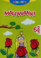 Okładka książki Mała sowa. Malowanki 5-latka