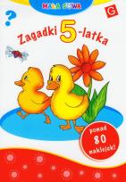 Okładka książki Mała sowa. Zagadki 5-latka