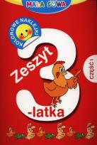 Okładka książki Mała sowa. Zeszyt 3-latka cz. I