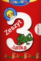 Okładka książki Mała sowa. Zeszyt 3-latka cz. III