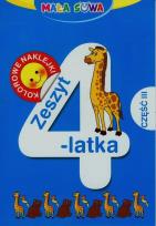 Okładka książki Mała sowa. Zeszyt 4-latka cz. III