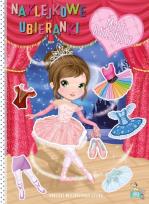 Okładka książki Małe baletnice. Naklejkowe ubieranki