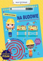 Okładka książki Małe bystrzaki. Zadania do ścierania. Na budowie