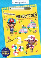 Okładka książki Małe bystrzaki. Zadania do ścierania. Wesoły dzień