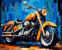 Opakowanie Malowanie po numerach 40x50 Motor