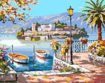 Opakowanie Malowanie po numerach 40x50 Przystań