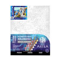 Opakowanie Malowanie po numerach Astra Artea Magiczne Santorini