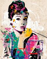 Opakowanie Malowanie po numerach - Audrey 40x50cm