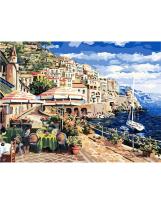 Opakowanie Malowanie po numerach - Bajkowe miasto 40x50cm