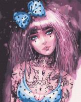 Opakowanie Malowanie po numerach - Bezdenne oczy 40x50cm