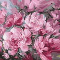 Opakowanie Malowanie po numerach - Bujny bukiet 40x40cm