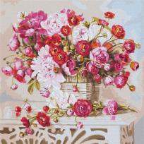 Opakowanie Malowanie po numerach - Bukiet wspomnień 50x50cm