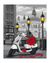 Opakowanie Malowanie po numerach - Bukiet z dostawą 40x50