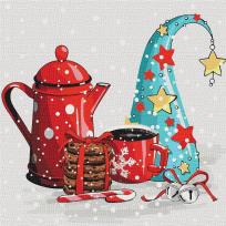 Opakowanie Malowanie po numerach - Chłodnymi.. 40x40cm