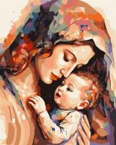 Opakowanie Malowanie po numerach - Ciepło matki 40x50cm