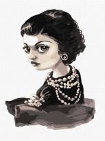Opakowanie Malowanie po numerach - Coco Chanel 30x40cm