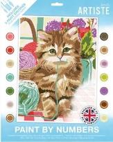 Opakowanie Malowanie po numerach - Cute Kitten