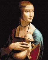 Opakowanie Malowanie po numerach - Dama z gronostajem 40x50cm