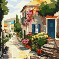 Opakowanie Malowanie po numerach - Dom nad morzem 40x40cm