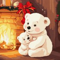 Opakowanie Malowanie po numerach - Domowe ciepło 40x40cm