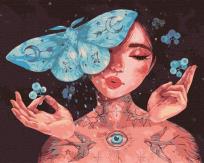 Opakowanie Malowanie po numerach - Dotyk motyla 40x50cm