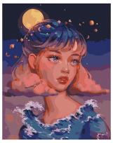 Opakowanie Malowanie po numerach - Dziewczyna 40x50cm