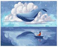 Opakowanie Malowanie po numerach - Dziewczyna w morzu 40x50cm