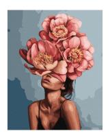 Opakowanie Malowanie po numerach - Dziewczyna w piwoniach