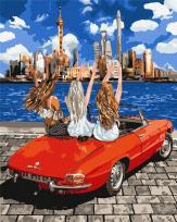 Opakowanie Malowanie po numerach - Dziewczyny koleżanki 40x50