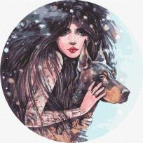 Opakowanie Malowanie po numerach - Dzika wola 40x40cm