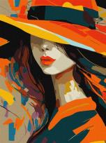 Opakowanie Malowanie po numerach - Elegancka dama 30x40