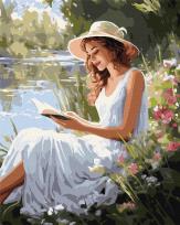 Opakowanie Malowanie po numerach - Fascynująca lektura 40x50